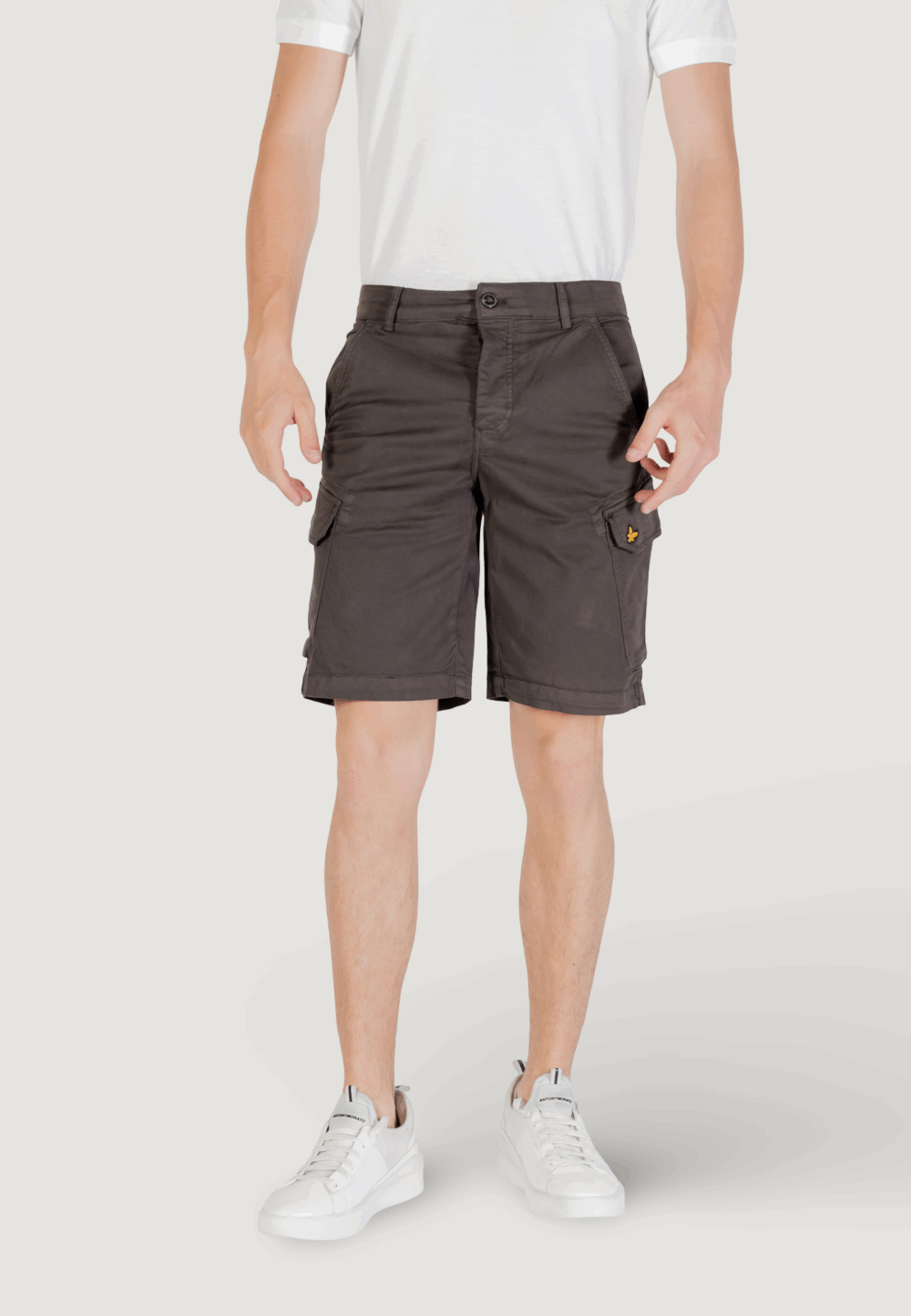 Bermuda Lyle & Scott wembley cargo short Antracite - Foto 1