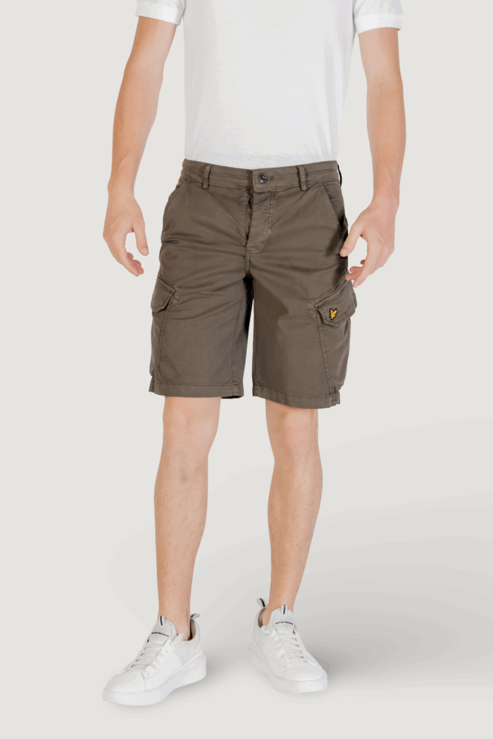 Bermuda Lyle & Scott wembley cargo short Verde Oliva