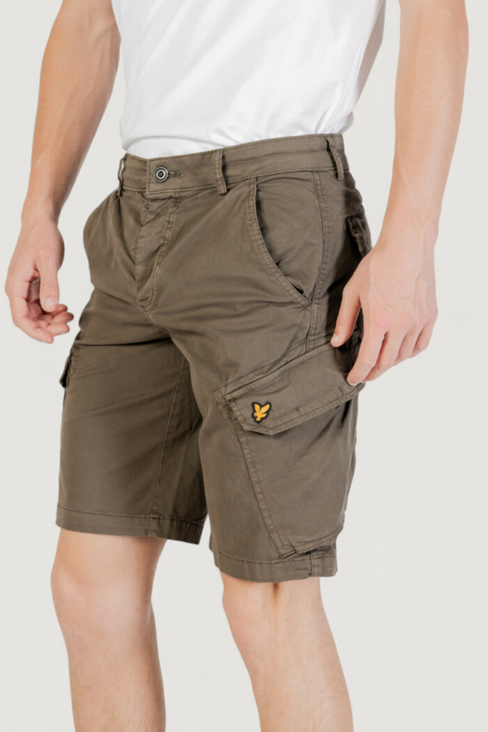 Bermuda Lyle & Scott wembley cargo short Verde Oliva