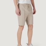 Bermuda sportivi Antony Morato carrot fit with logoed metal badge Beige - Foto 1