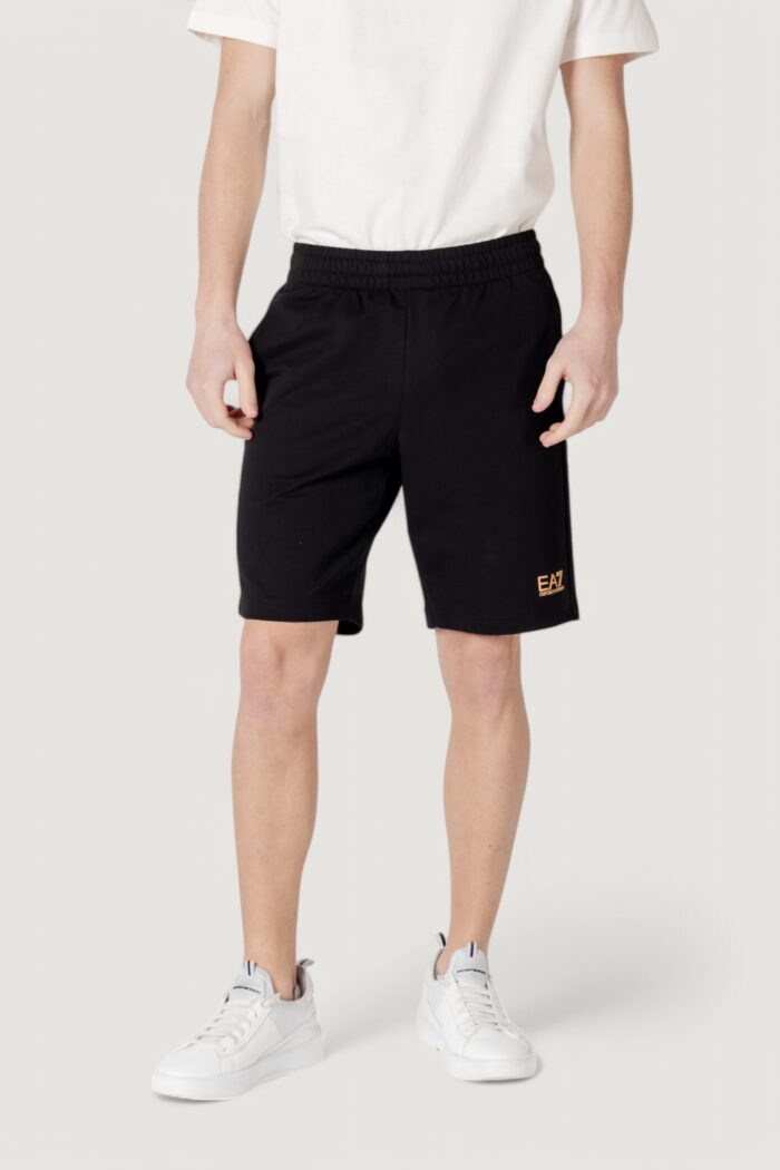 Bermuda sportivi EA7  Black gold