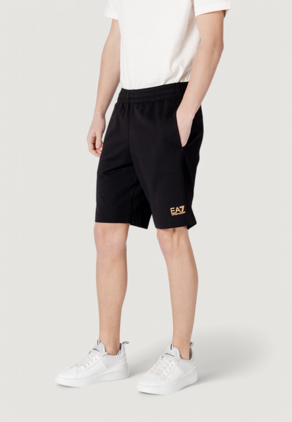 Bermuda sportivi EA7 Black gold - Foto 3