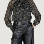 Bluse manica lunga Only onlsonia life l/s highneck top ptm Nero - Foto 1