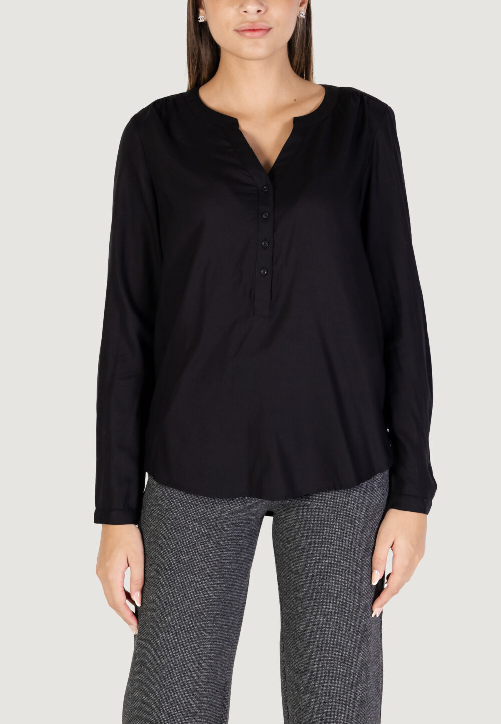 Bluse manica lunga Street One Nero - Foto 1