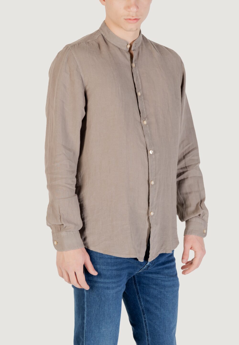 Camicia manica lunga Boss race_1_m 10267858 01 Terra - Fango - Foto 2