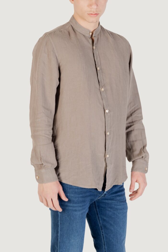 Camicia manica lunga Boss race_1_m 10267858 01 Terra – Fango