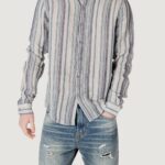 Camicia manica lunga Gianni Lupo Blu - Foto 1