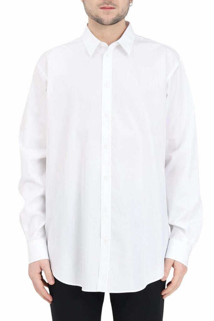 Camicia manica lunga MOSCHINO COUTURE  Bianco