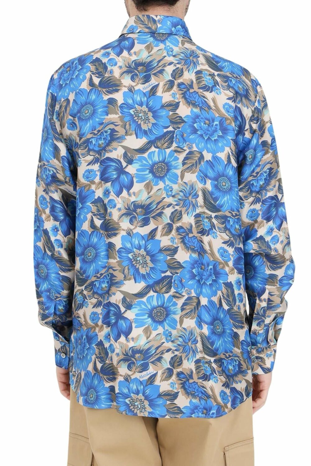 Camicia manica lunga MOSCHINO COUTURE Blu - Foto 2