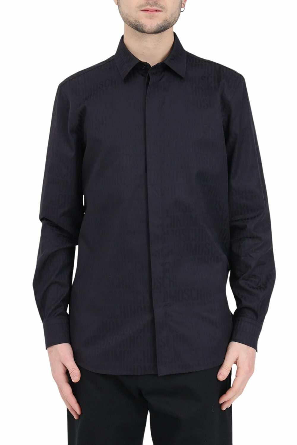 Camicia manica lunga MOSCHINO COUTURE Nero - Foto 1