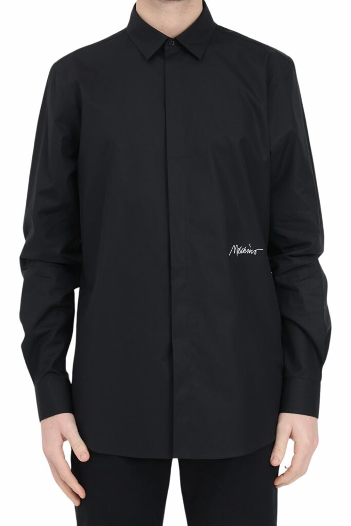 Camicia manica lunga MOSCHINO COUTURE  Nero