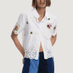 Camicia manica lunga Desigual cam_afrodita Bianco - Foto 1