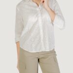 Camicia manica lunga Jacqueline de Yong jdytallie 3/4 long shirt wvn noos Bianco - Foto 1