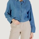 Camicia manica lunga Only onlcharis life ls op back sh shirt ccwvn Denim - Foto 1