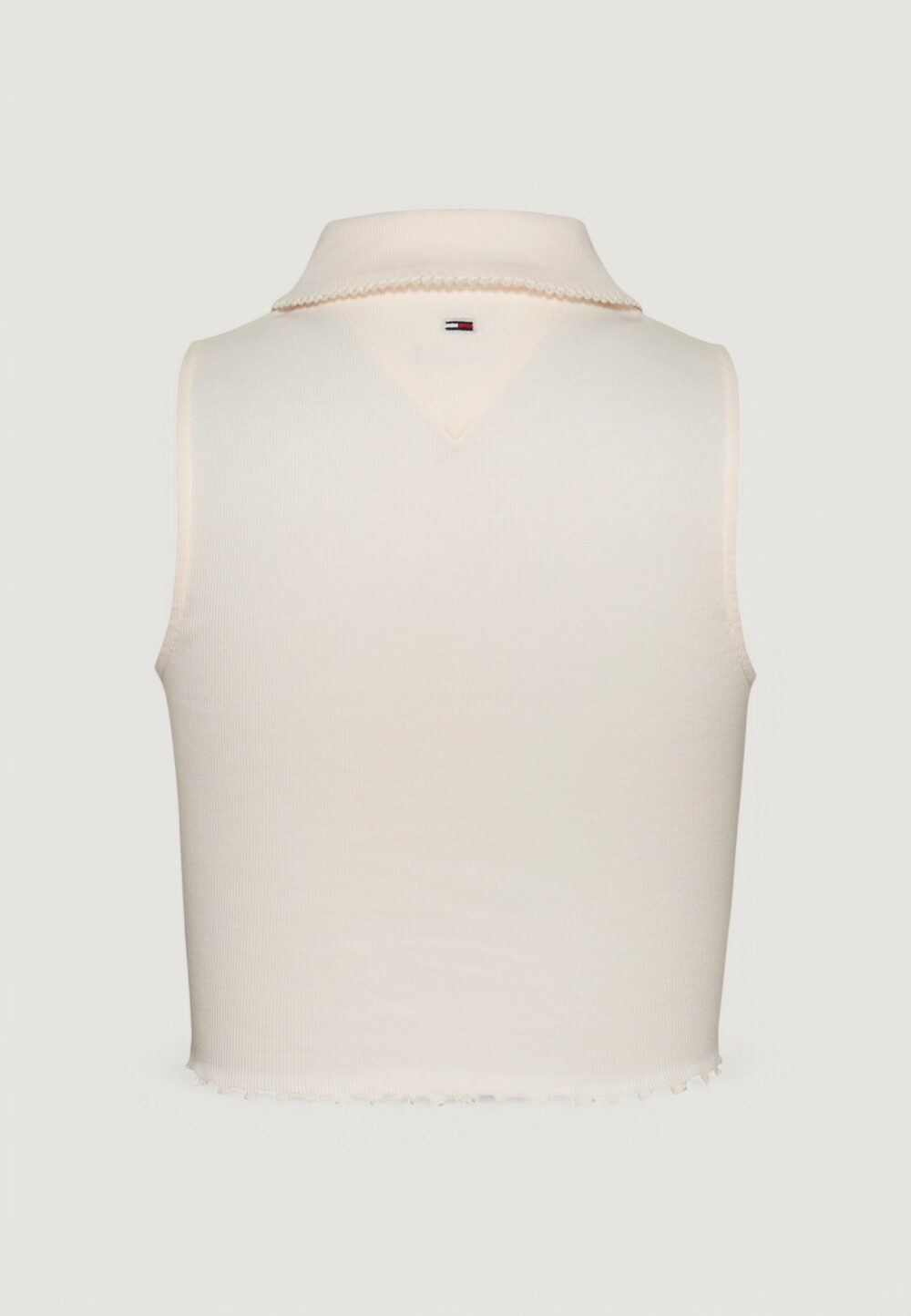 Canotta Tommy Hilfiger Jeans tjw crp gmd rib sl Bianco - Foto 6