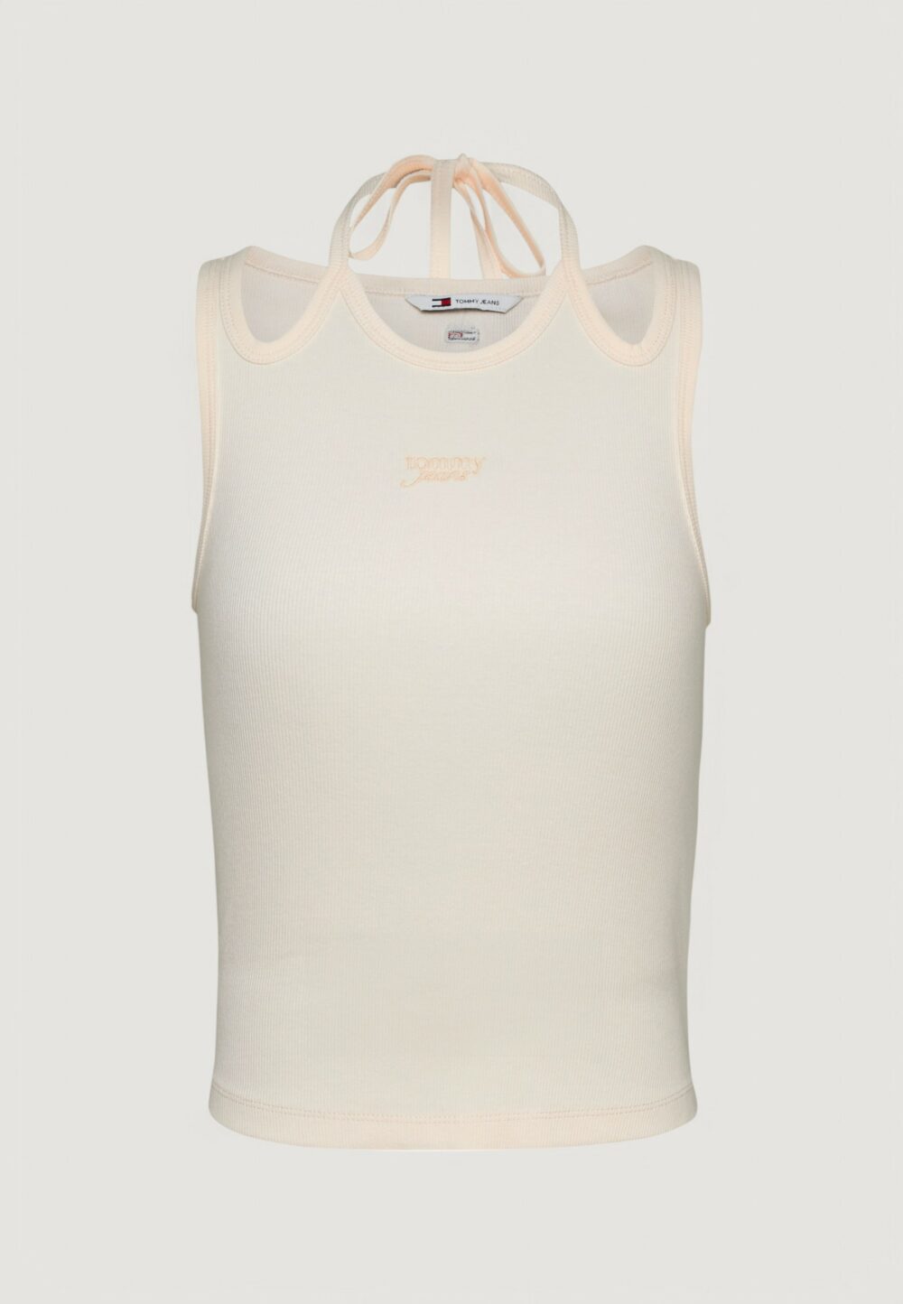 Canotta Tommy Hilfiger Jeans tjw gmd script Bianco - Foto 5