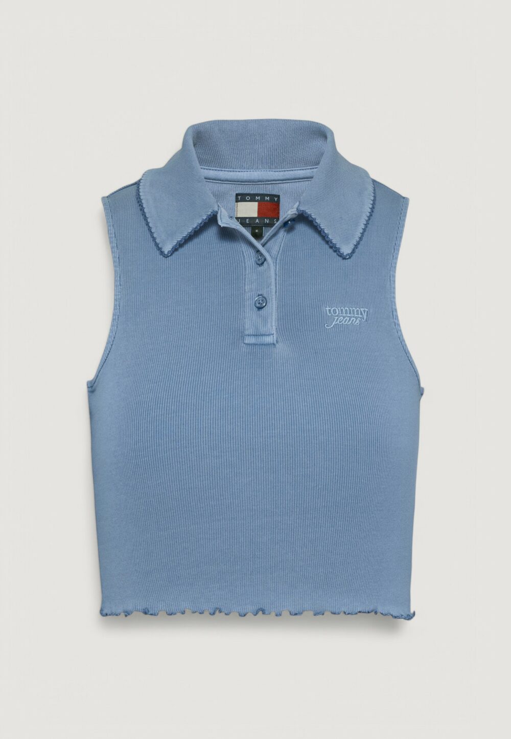 Canotta Tommy Hilfiger Jeans tjw crp gmd rib sl Indigo - Foto 5