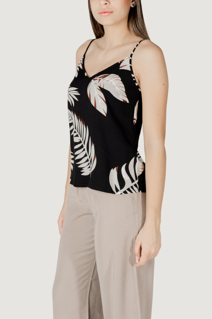Canotta Vero Moda vmeasy joy v-neck singlet wvn ga Beige