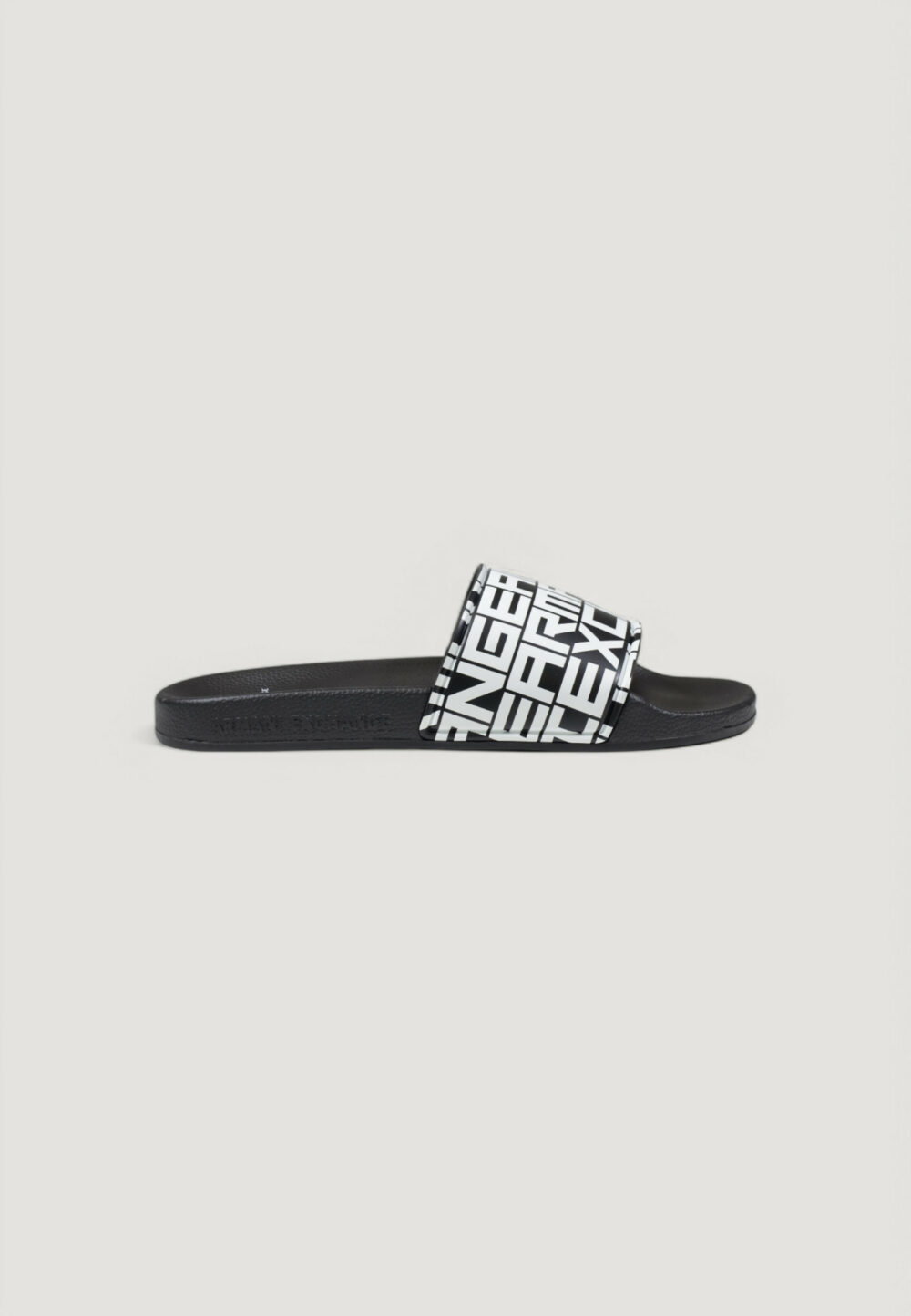 Ciabatte Armani Exchange Black-White - Foto 1
