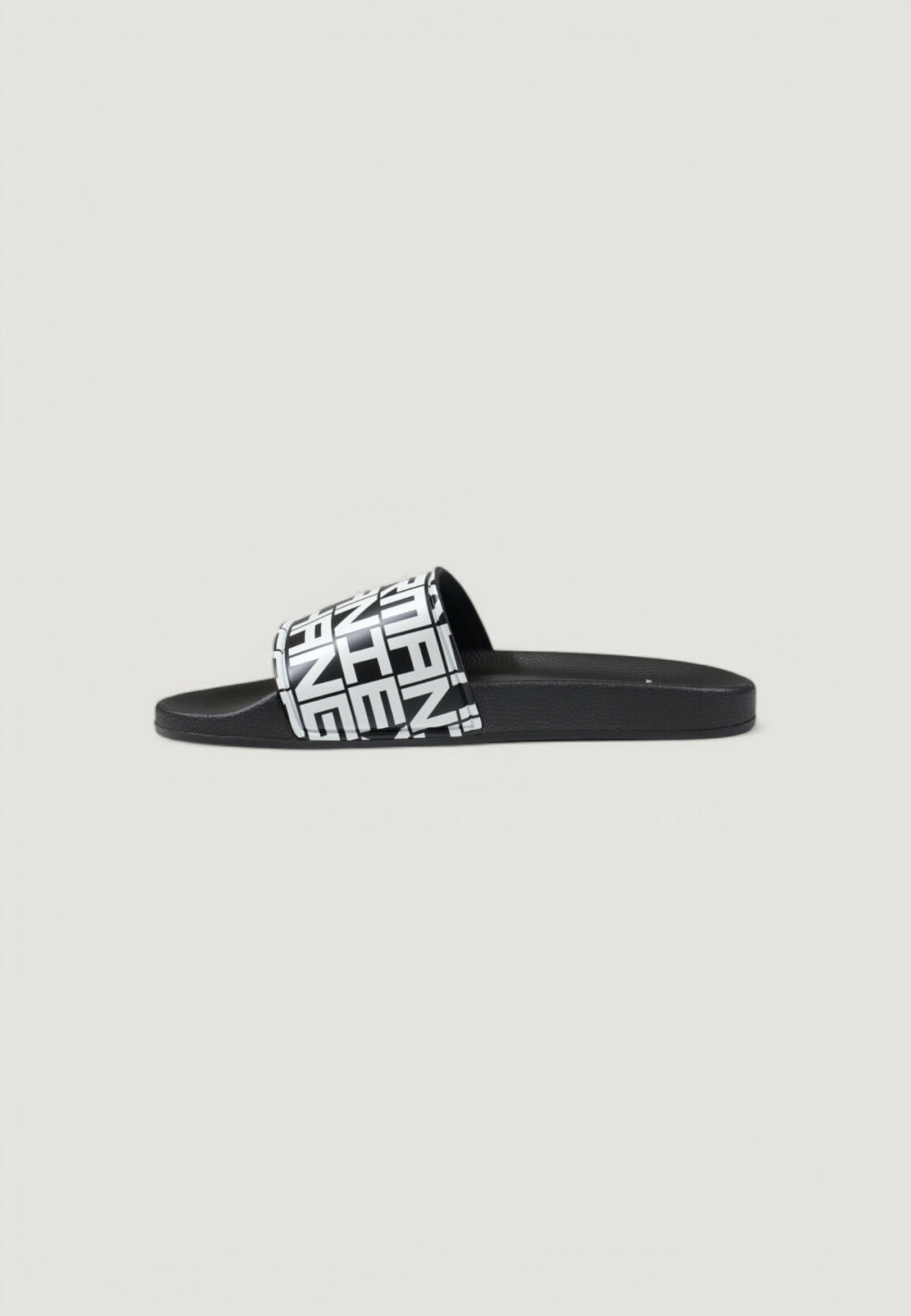 Ciabatte Armani Exchange Black-White - Foto 4