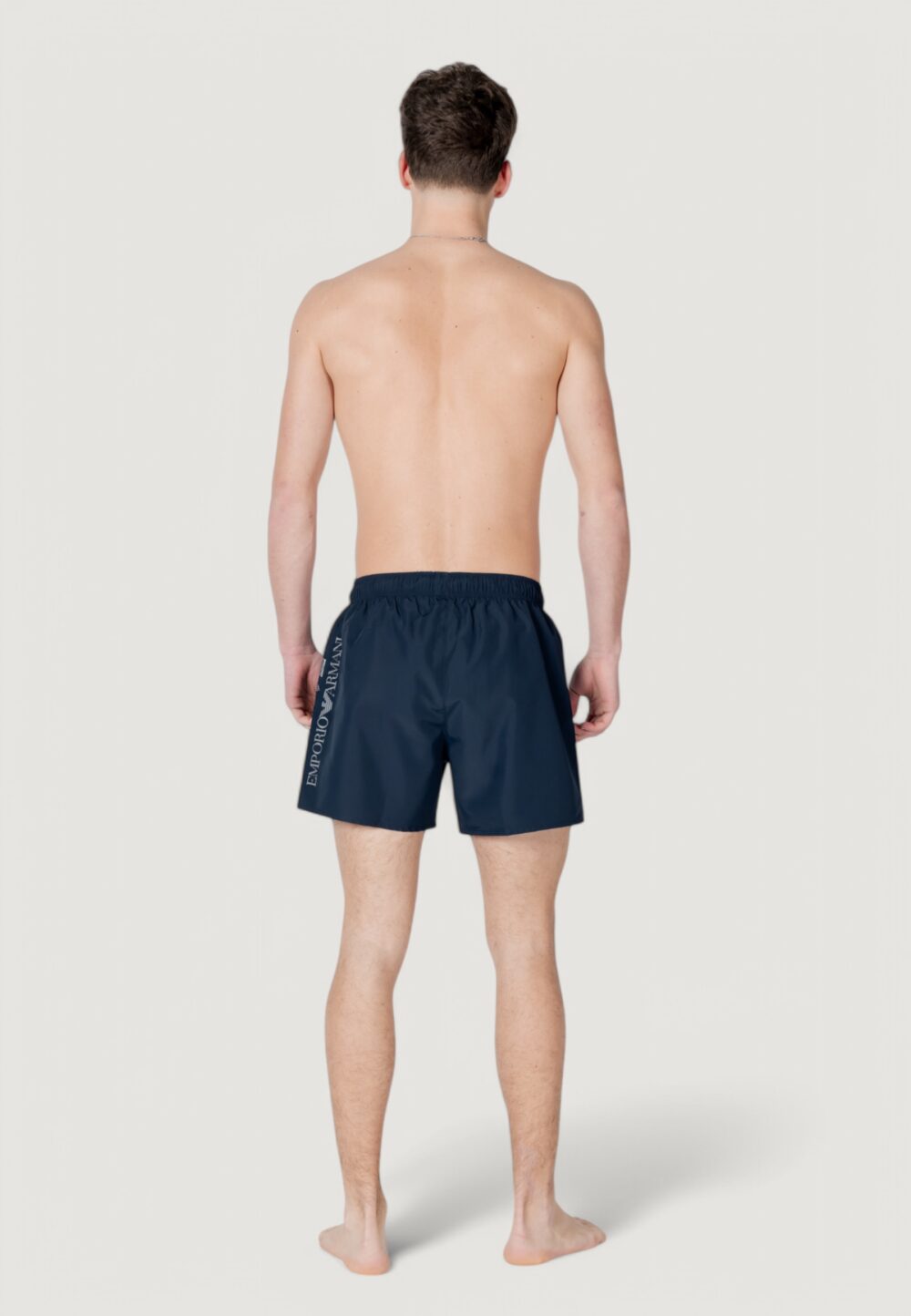 Costume boxer EA7 7m000550 af14497 Argento - Blu - Foto 8