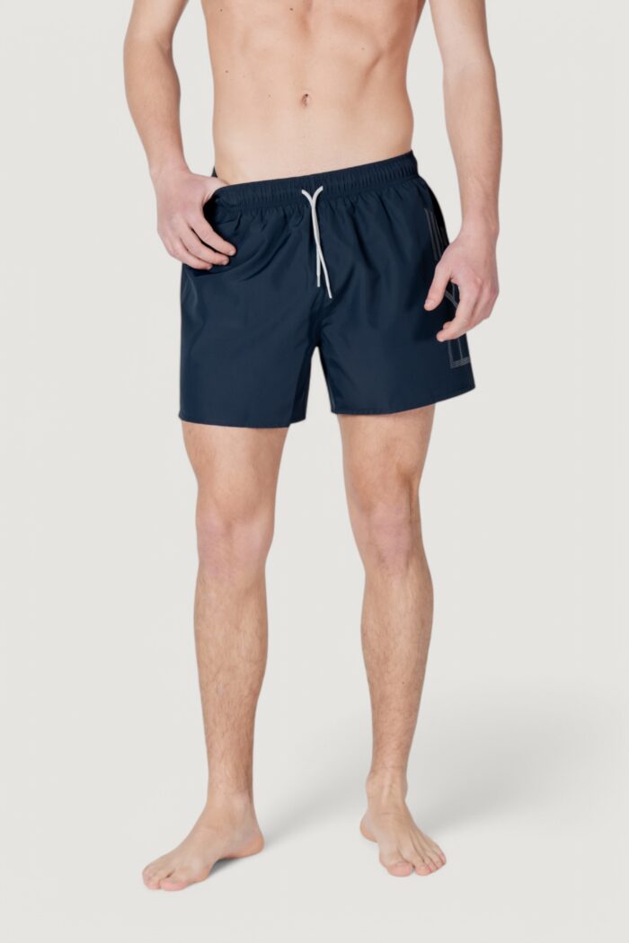 Costume boxer EA7 7m000550 af14497 Argento – Blu