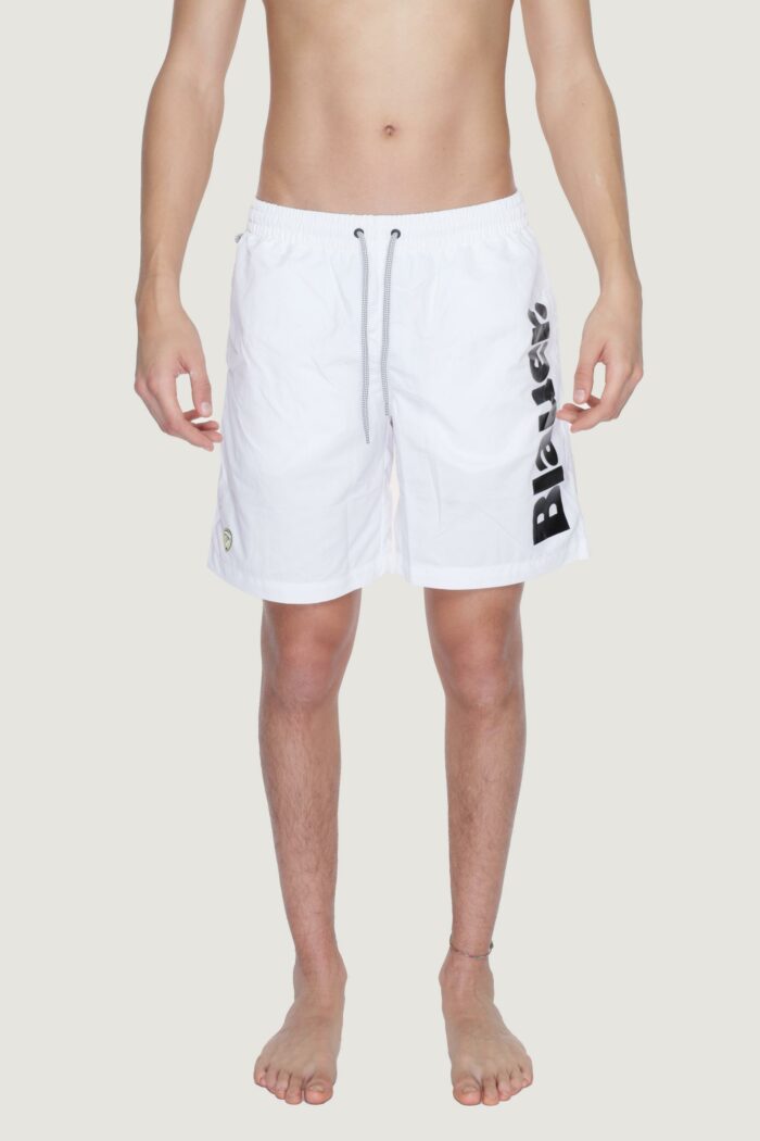 Costume boxer Blauer.  Bianco