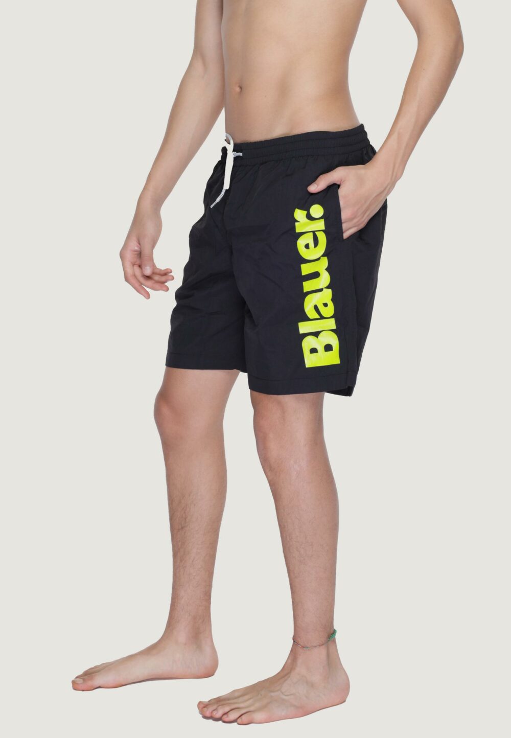Costume boxer Blauer. Nero - Foto 3