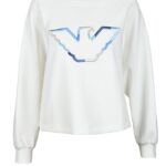 Felpa con cappuccio Emporio Armani Bianco - Foto 1