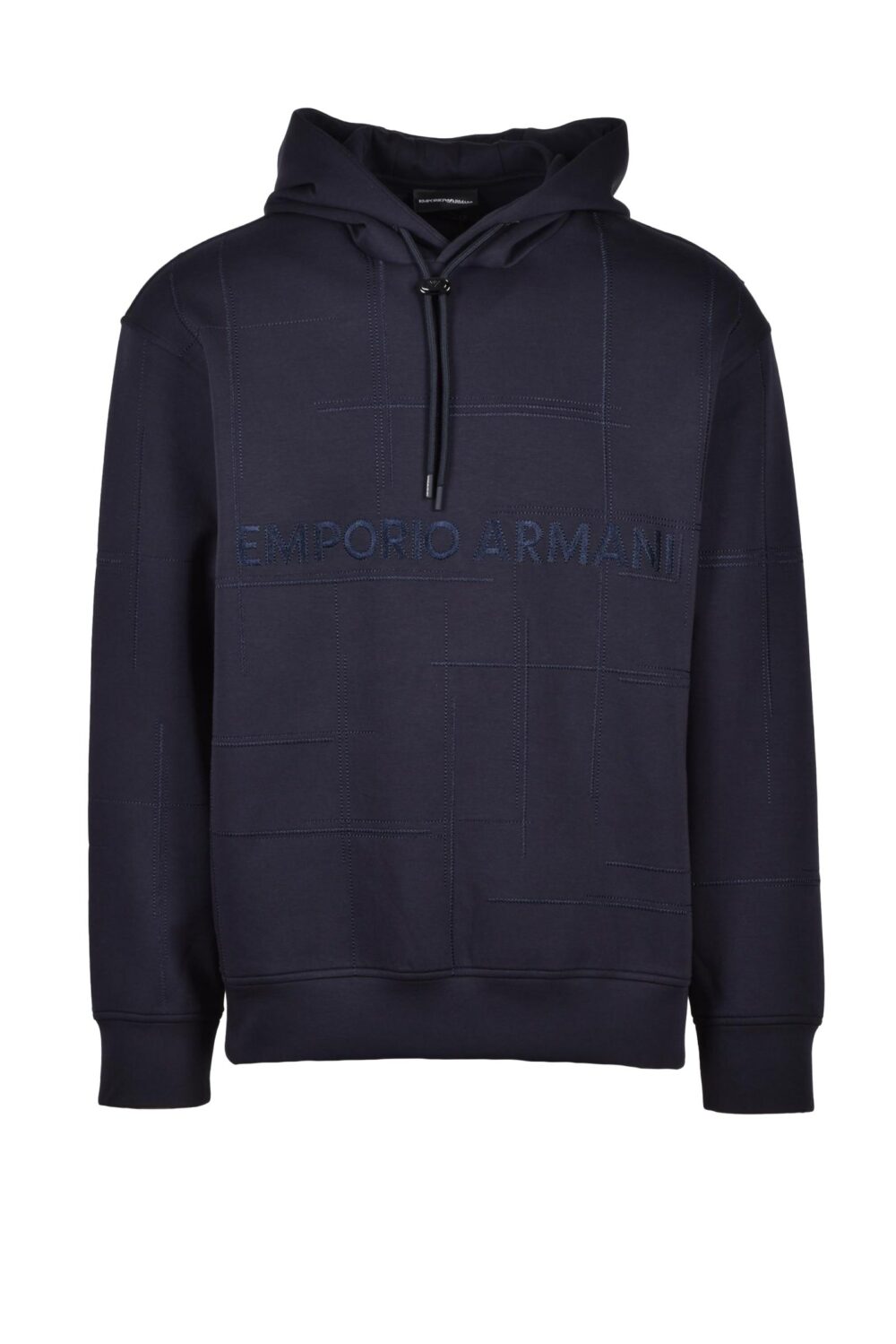 Felpa con cappuccio Emporio Armani Blu - Foto 1