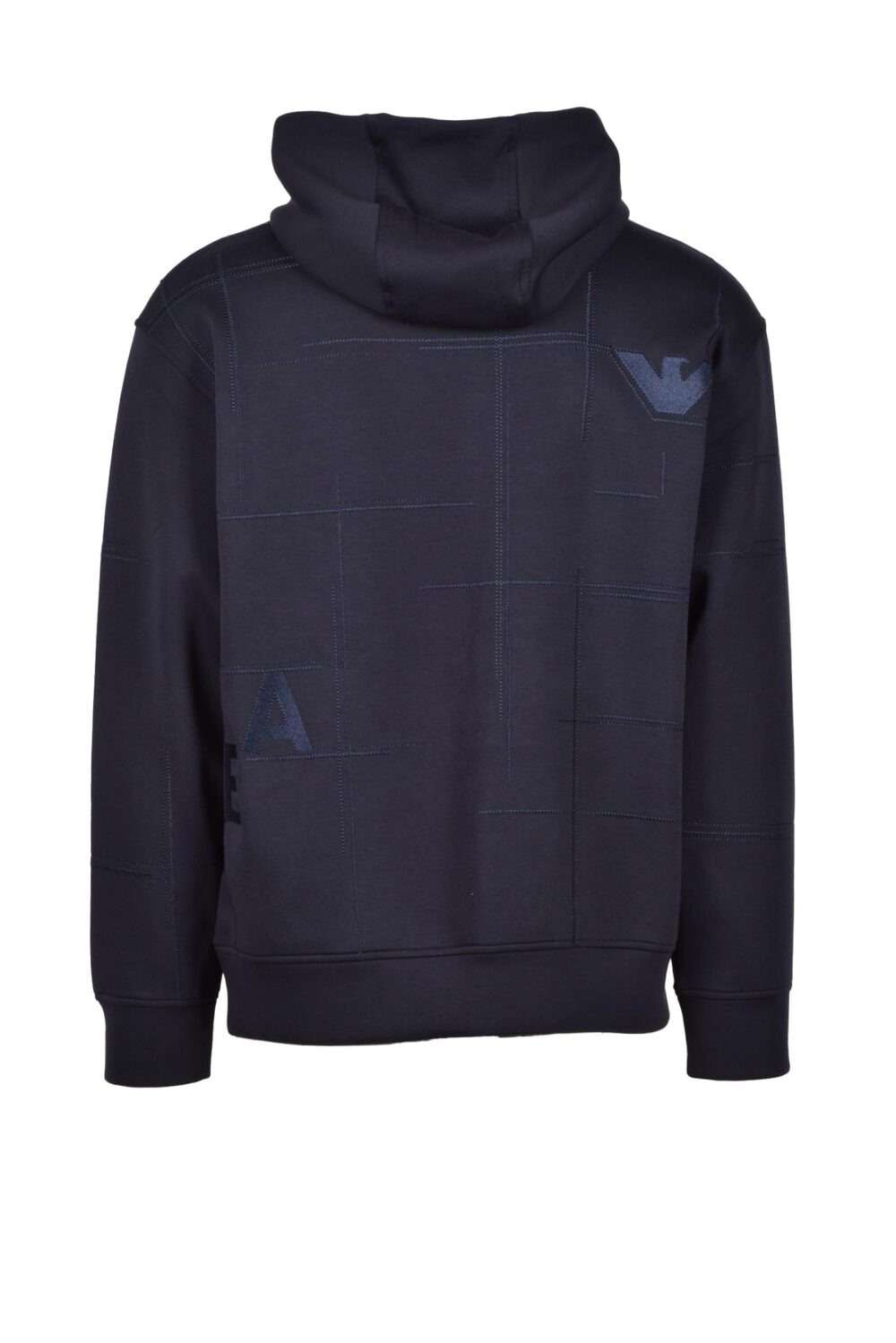 Felpa con cappuccio Emporio Armani Blu - Foto 2