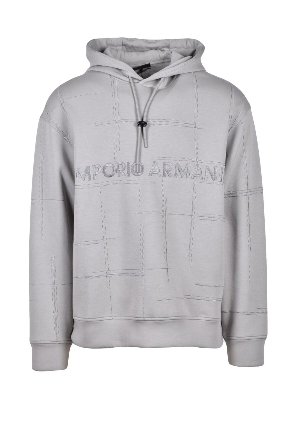 Felpa con cappuccio Emporio Armani Grigio - Foto 1