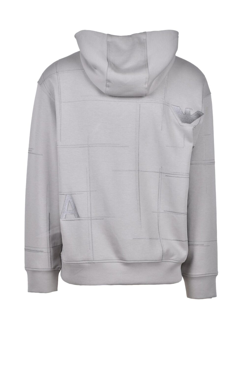 Felpa con cappuccio Emporio Armani Grigio - Foto 2