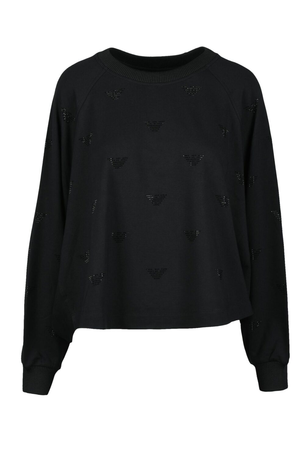 Felpa con cappuccio Emporio Armani Nero - Foto 1