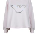Felpa con cappuccio Emporio Armani Rosa - Foto 1