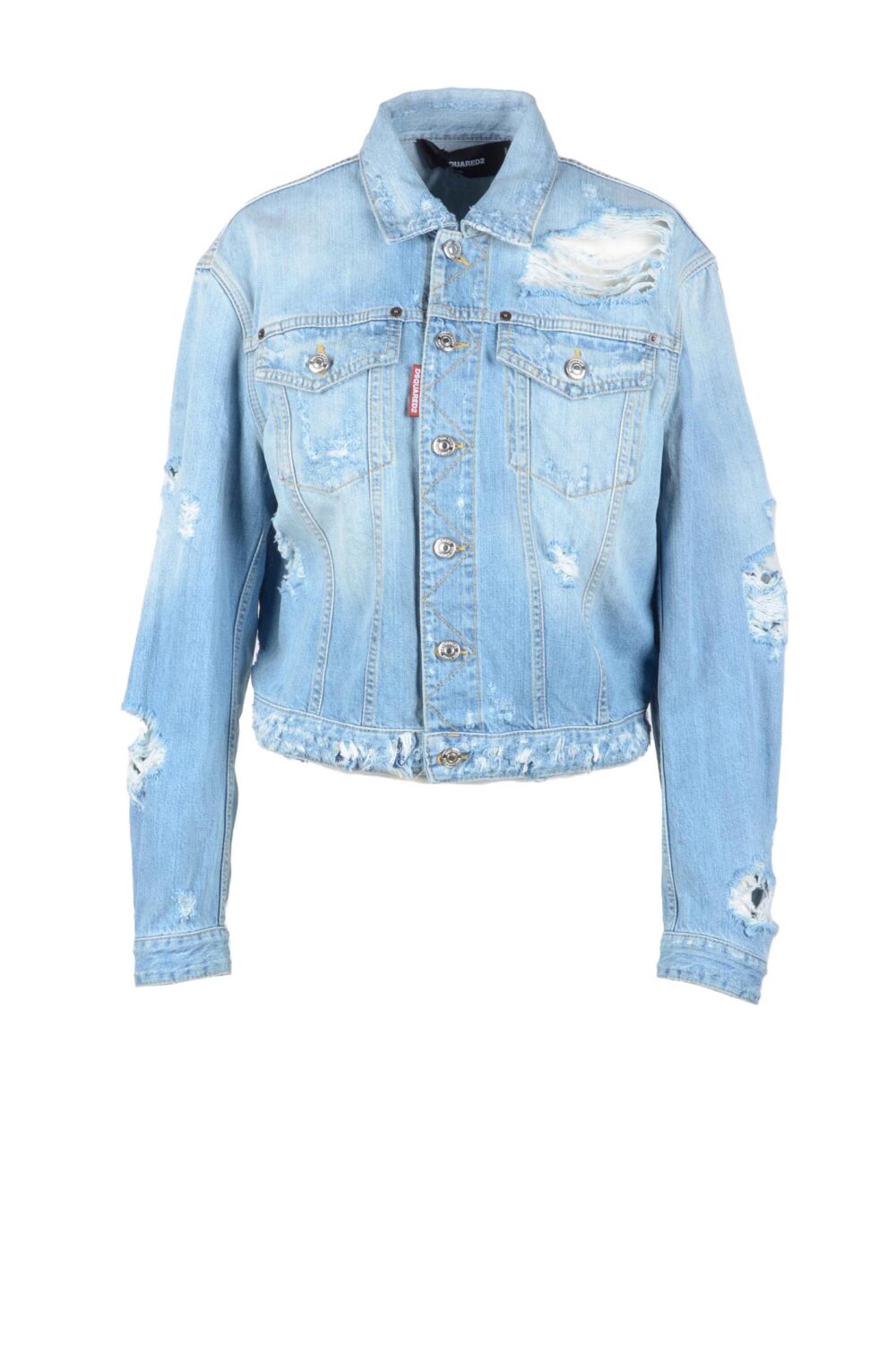 Giacchetto Dsquared2 Celeste - Foto 1