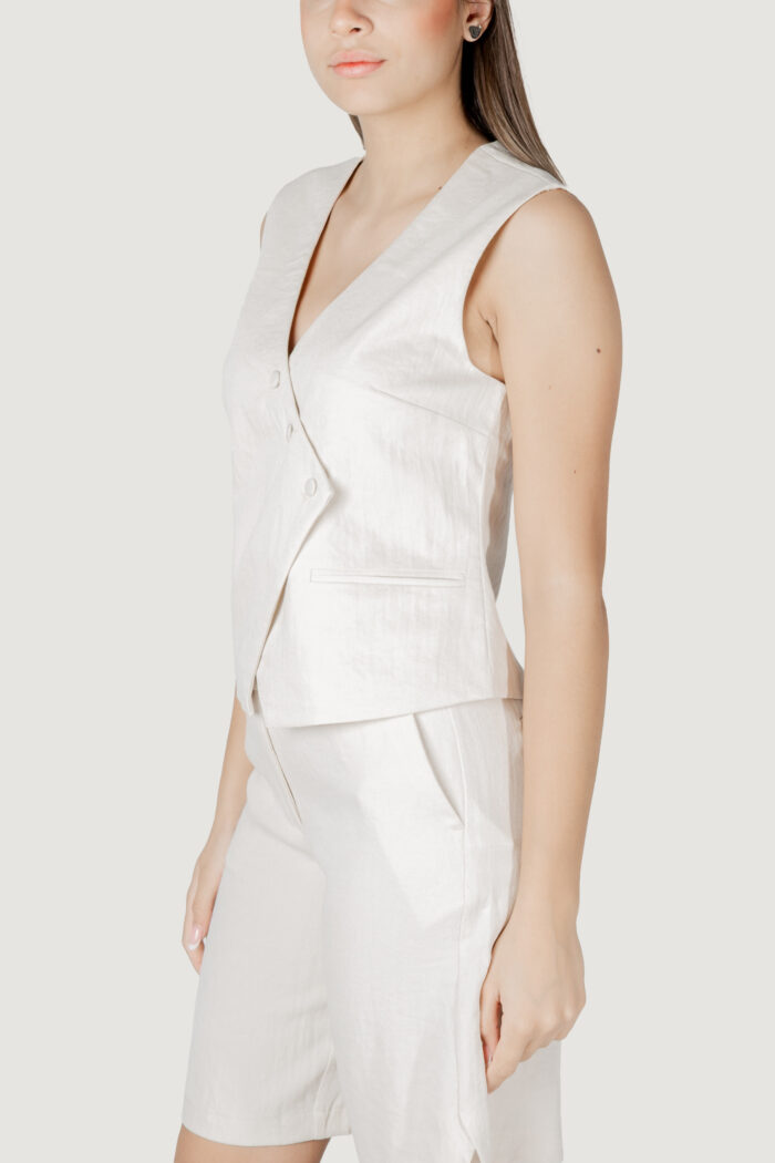 Gilet da completo Vila Clothes viflea s/l tailored Beige chiaro