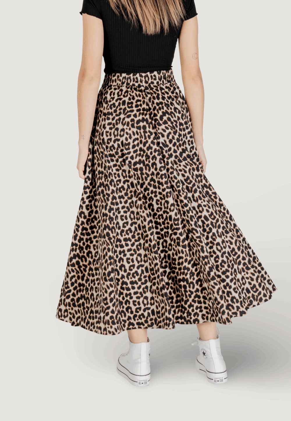 Gonna lunga Vila Clothes vivalencia lio ankle Marrone - Foto 4