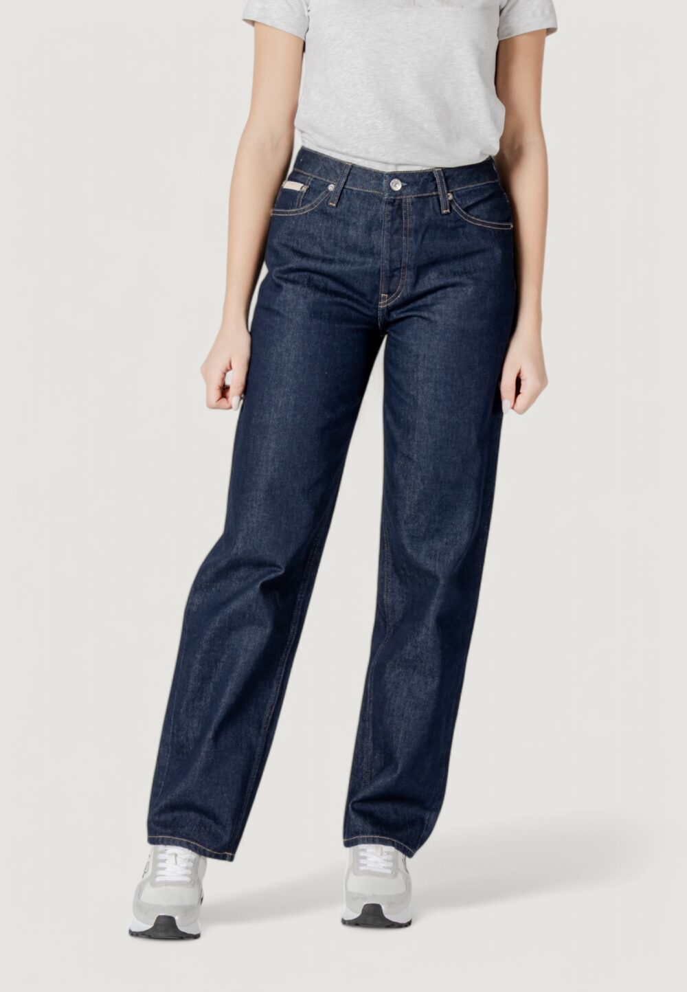 Jeans larghi Calvin Klein Jeans 90's loose Blue Denim Scuro - Foto 1