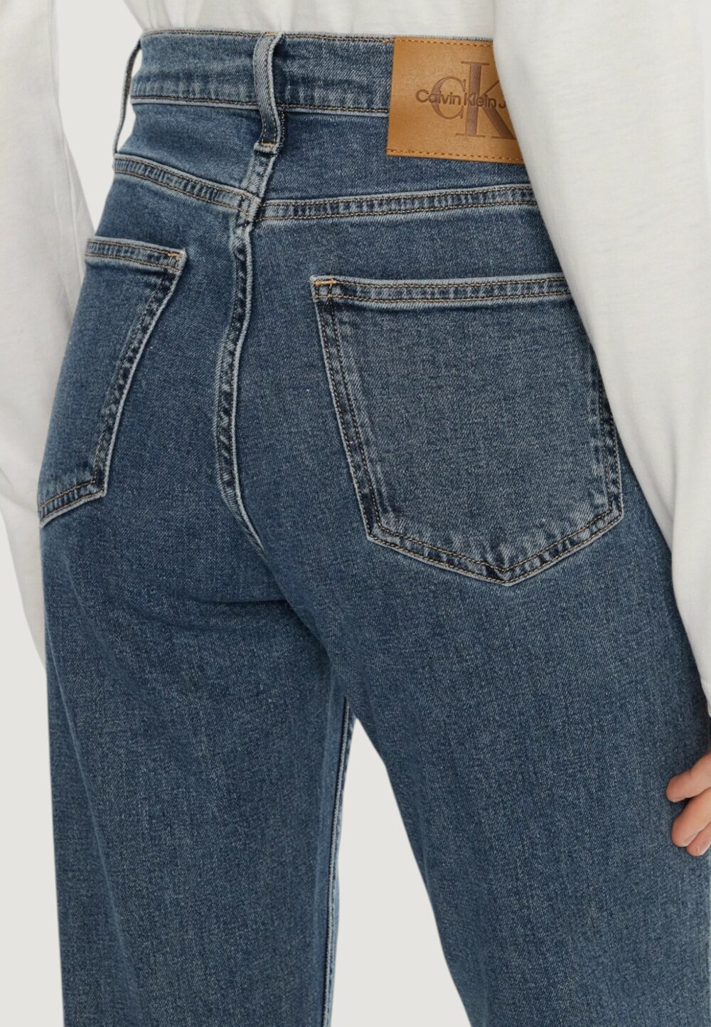 Jeans mom Calvin Klein Jeans mom jean Denim - Foto 4