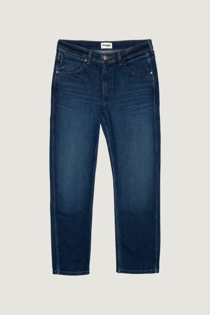 Jeans WRANGLER green fuzz frontier Dark Blue Denim