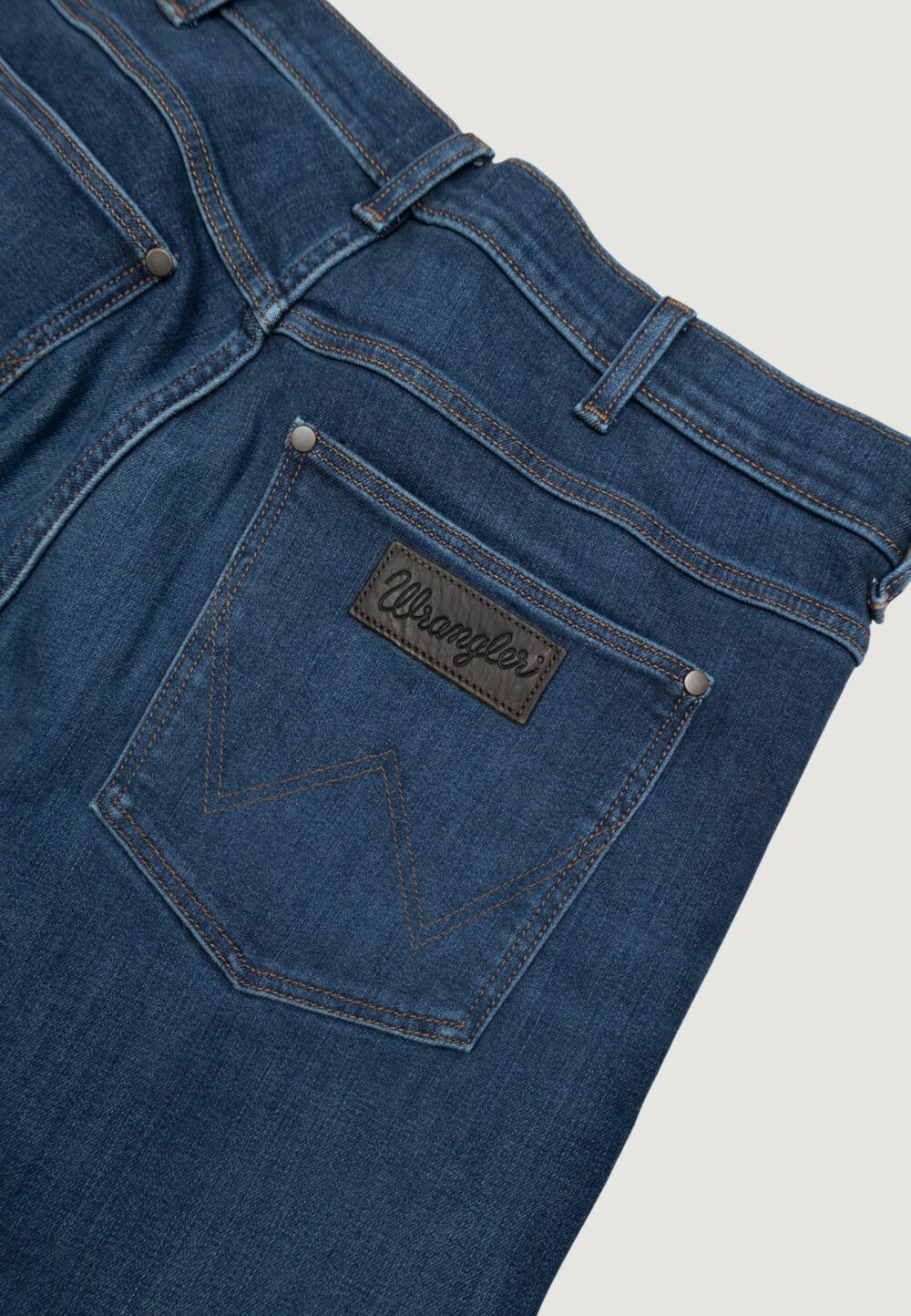Jeans WRANGLER green fuzz frontier Dark Blue Denim - Foto 3