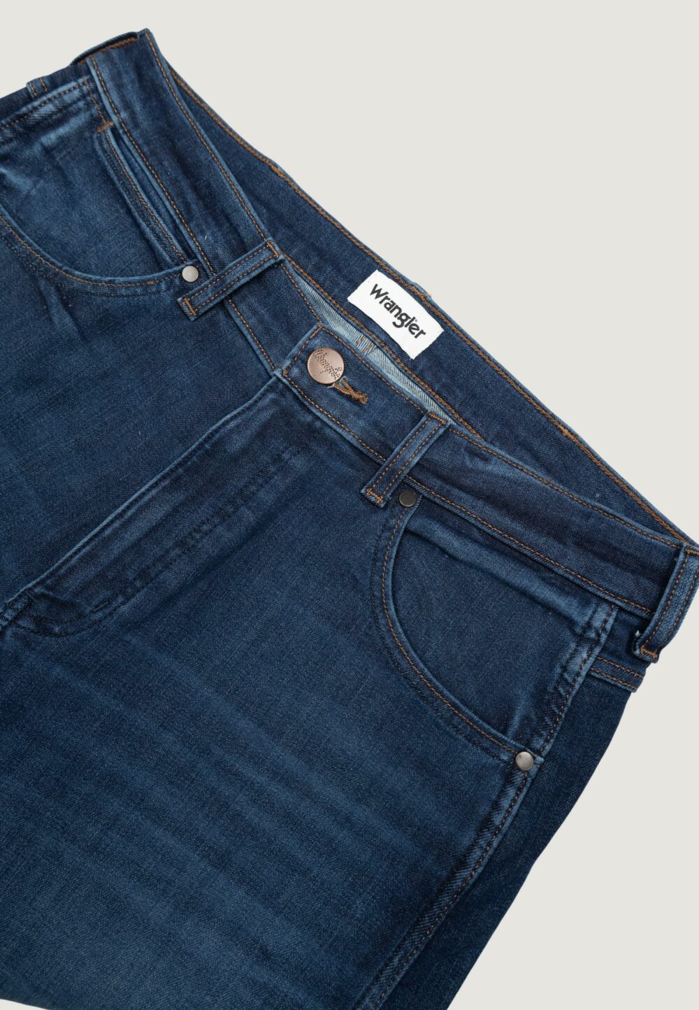 Jeans WRANGLER green fuzz frontier Dark Blue Denim - Foto 2
