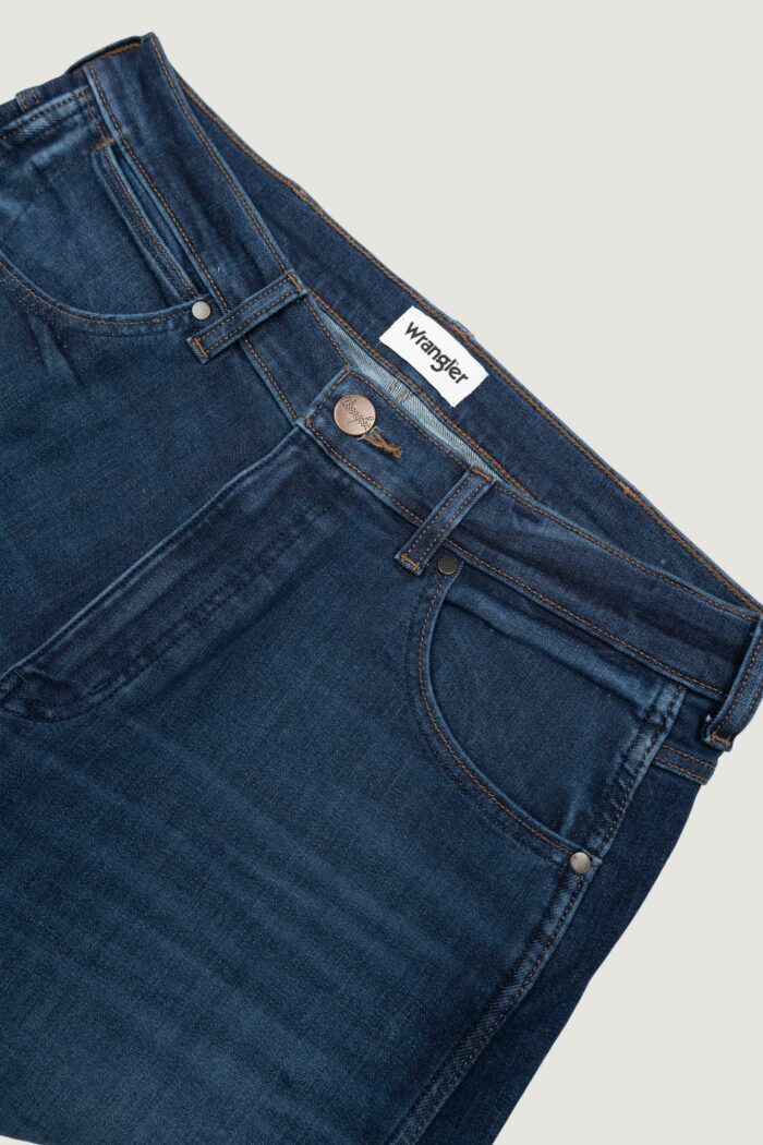 Jeans WRANGLER green fuzz frontier Dark Blue Denim