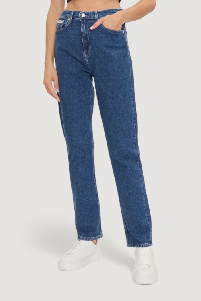 Jeans slim Calvin Klein Jeans authentic slim strai Blue Denim