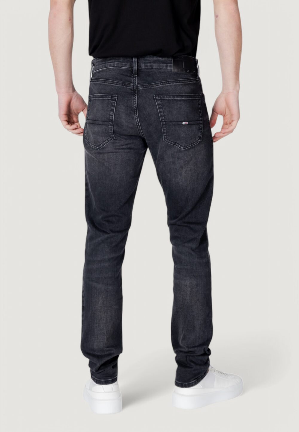 Jeans slim Tommy Hilfiger Jeans austin tprd ah1 Black Jeans - Foto 4