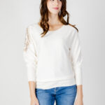 Maglia Guess leslie logo bat sleeve Bianco - Foto 1