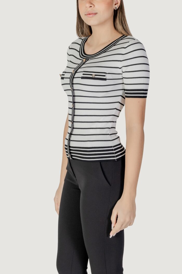 Maglia in filo manica corta Morgan De Toi  Bianco