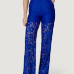 Pantaloni a palazzo Desigual pant_lacelong Blu - Foto 1