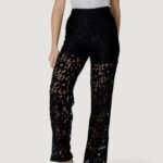Pantaloni a palazzo Desigual pant_lacelong Nero - Foto 1